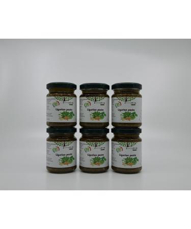 buononaturale Organic pesto box 720g box of 6 pieces of 120g Organic Ligurian pesto (6x120g)