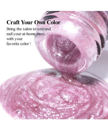 Imtiti Hot Pink Holographic 9D Cat Eyes Glitter Magnetic Gel Nail Polish 0.5fl oz - UV Gel Polish with Magnetic Stick for Nail Salon - Buy Online on GoSupps.com