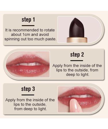 Cream Lipstick Long Lasting Beauty Lip Balm | Satin Non-Sticky Lipstick Waterproof Lip Balm 3.8g for Lip Makeup - Buy Online on GoSupps.com