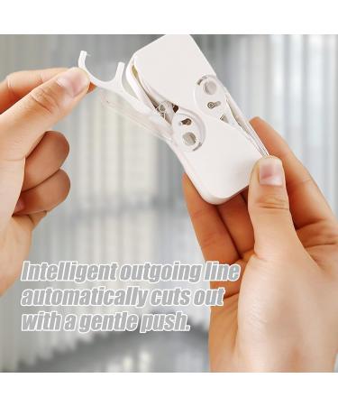 372 Tooth Flap Stick - Sustainable Natural Dental Floss Sticks for Effective Tooth Cleaning | Eco-Friendly Disposable Dental Care (3x120+12) - Buy Online on GoSupps.com