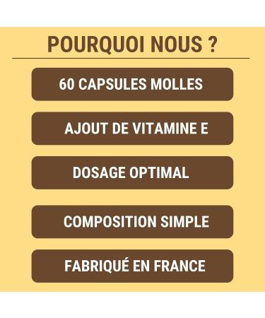 Evening Primrose Borage + Vit E | Borage Oil Cold Pressed Evening Primrose Oil | Hormonal Balance Women Menopause and PM Syndrome | Skin | 1000MG | 60 Capsules | Made in France - Buy Online on GoSupps.com
