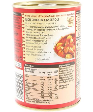 Sterling 201HT SafeCan Heinz Tomato Soup 400 g (Pack of 1) Heinz Tomato Soup - Buy Online on GoSupps.com