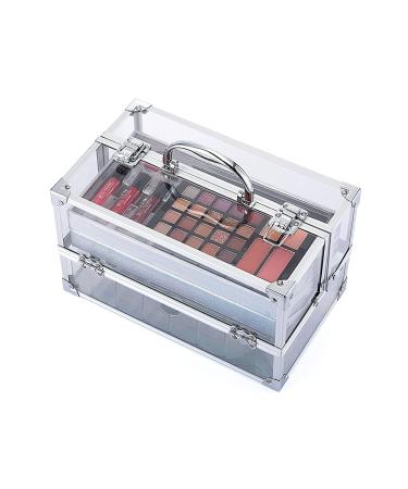 All-in-One 74 Colors Makeup Kit | Complete Cosmetic Palette with Eyeshadows Brushes Lip Gloss Blush & More for Women & Girls - Buy Online on GoSupps.com