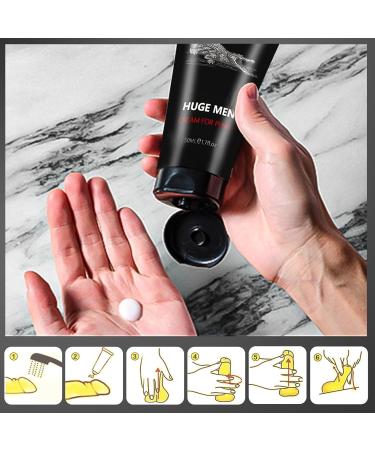 Cr me XXL Homme pour P nis 50 ml | Cr me d'Agrandissement et de Croissance Masculine | Pommade Extense pour Taille Plus Longue et Plus paisse XL | Gel de Massage pour Performance nergie et Confianc - Buy Online on GoSupps.com