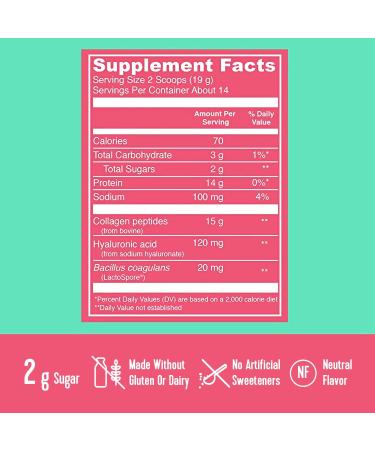 Vital Proteins Beauty Collagen Watermelon Mint 9 oz - Hydrate & Glow - Buy Online on GoSupps.com