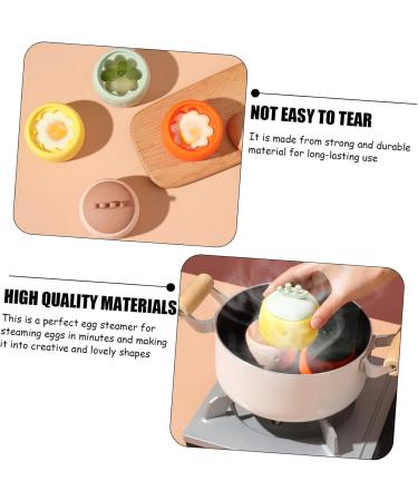 Alipis 3 Pcs Steamed Egg Mold Silicone Molds Supplementary Food Bread Diy Mold Cake Food Supplement Baby - Buy Online on GoSupps.com