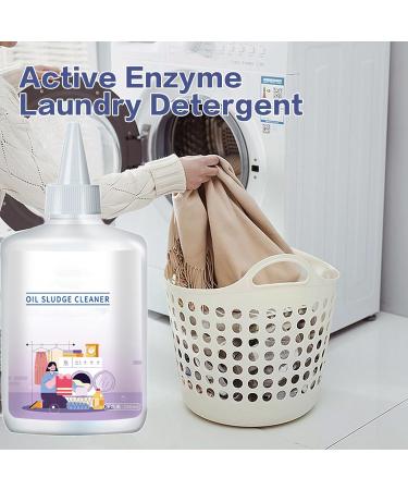 2024 New Laundry Stain Remover Active Enzyme Laundry Stain Remover Graceful Stain Remover Stubborn Stains Cleaner Active Enzyme Clothing Stain Remover (1Pcs) - Buy Online on GoSupps.com
