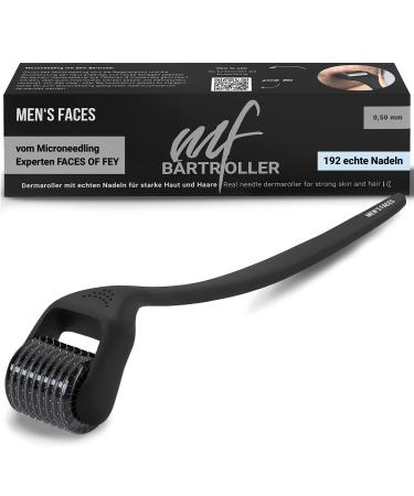 BART ROLLER 192 Real needles - Dermar roller 0.5mm for men - Accelerate beard growth & hair growth - Beard & Hair Growth Bart Care - Roller lets Bart & Hair grow faster - Men s Faces Dermar roller/bar scooter 0.5 mm