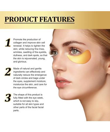 Golden Collagen Eye Care - Anti-Fine Line Treatment Moisturizing & Strengthening 60ml - Black One Size - 1 Pack - Buy Online on GoSupps.com
