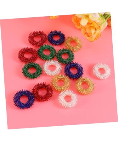 Beavorty 15PC Sensory Finger Rings | Stress Relief Toys for Kids | Decompression & Acupressure Massage Device - Buy Online on GoSupps.com