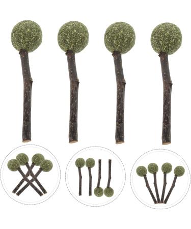 INOOMP 4pcs Guinea Chewing Playthings Rabbit Chewing Ball Guinea Pig Treats Bunny Teething Ball - Buy Online on GoSupps.com