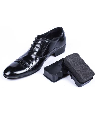Shoe Sponge Eraser | Black Polish Sponge For Leather Care | Sneaker Sponges Shoe Polish Sponge 12pcs Large Instant Shine Sponge Leather Boot & Shoe Shine Sponge - Buy Online on GoSupps.com