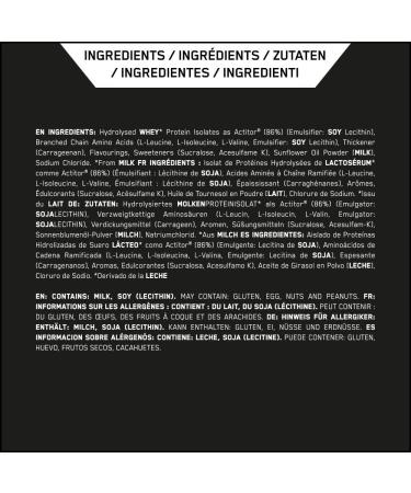 Optimum Nutrition Hydro Whey Protein Isolate Powder - Vanilla 1.6kg 40 Portions - Essential Amino Acids & BCAA - Premium Protein for Muscle Recovery - Buy Online on GoSupps.com