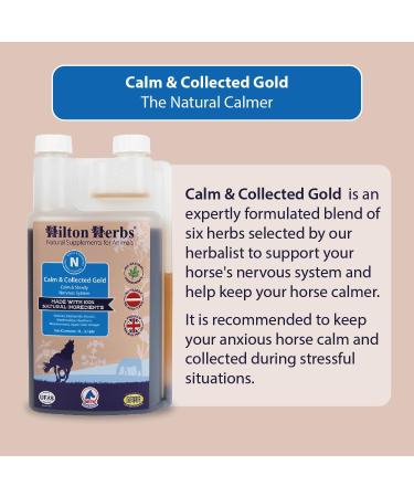 Hilton Herbs Calm and Collected Gold 1 Litre - Buy Online on GoSupps.com