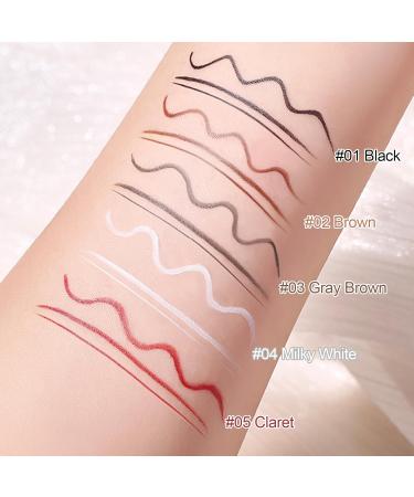 bark Erinde White Liquid Eyeliner White Eye Pencil High Precision White Ink Liquid Eyeliner Pen Professional Waterproof Pen Long Lasting Quick Dry Korean Eye Makeup 08 White - Buy Online on GoSupps.com