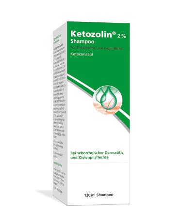 KETOZOLIN 2% Shampoo - Dermapharm AG 120 ml | Effective Anti-Dandruff Treatment | Buy Online Internationally - Buy Online on GoSupps.com