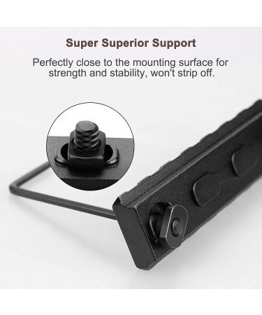 Bontok Picatinny Rail Set - Aluminum Picatinny Rails with T-Nuts, Screws & Allen Wrench - 3/5/7/9/11/13 Slot Options - Buy Online on GoSupps.com