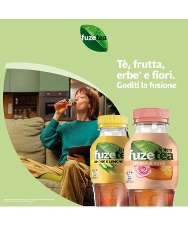  Fuze Fuze Tea Alcoholic drink peach with a note of rose 400 ml - Buy Online on GoSupps.com