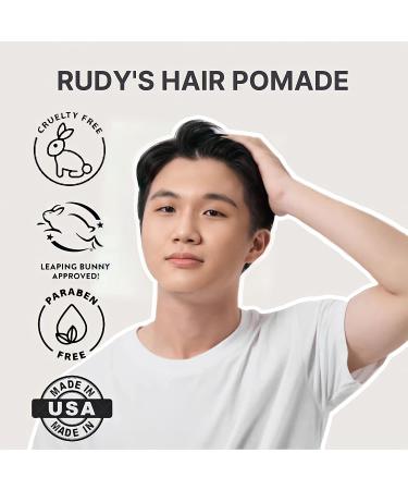 RUDY's Clay Pomade - Strong Hold Texturizer with Matte Finish - Paraben Free - 4.8 oz - All Hair Types - Buy Online on GoSupps.com