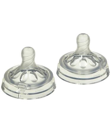Philips Avent Natural Baby Bottle Nipple  Newborn 0M+  2pk  SCF651/23