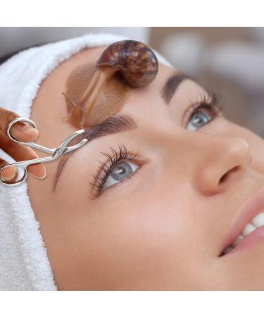 Fomiyes Curved Eyebrow Pliers & Slant Tip Tweezers - Eyebrow Salon Set for Precision Hair Removal - International Shipping Available - Buy Online on GoSupps.com