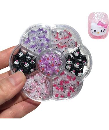 77 Pcs Hello Kitty 3D Nail Charms for Nail Art - Style 1 - Buy Online on GoSupps.com