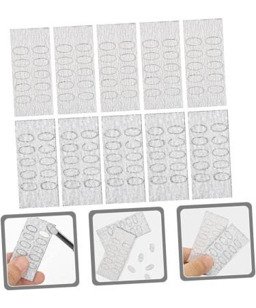 minkissy 10 Sheets Nail Tools Pedicure Tools Electrical Tools Replacement Sanding Discs Exfoliating Grinding Pads Pedicure Accessories Pedicure Supplies Replaceable Horseshoe - Buy Online on GoSupps.com