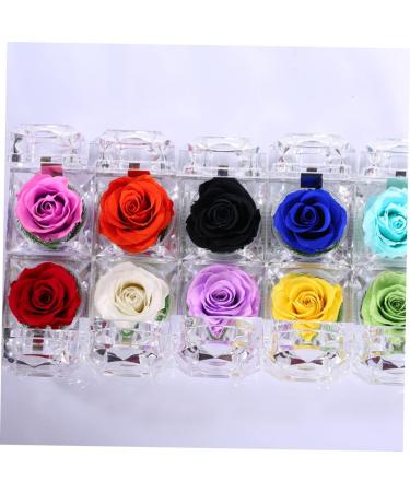 Zerodeko 1pcs Wedding For Women Womens Gifts Single Rose Valentine Decorations Flower Bouquet Girls Memorial Gifts Valentines Day Crystal Gifts Girlfriend Miss Accessories Preserved Flower - Buy Online on GoSupps.com