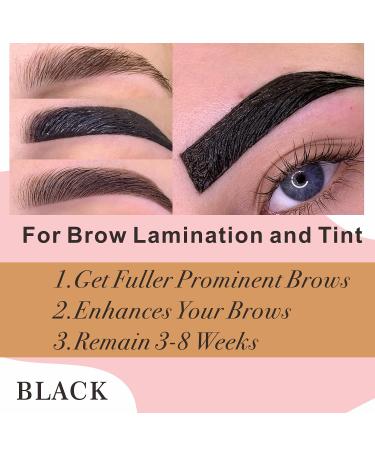4in1 Lash Lift and Color Kit - Black Color, Long-Lasting Brow and Lash Tint - 6-8 Weeks - Buy Online on GoSupps.com