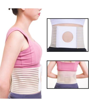 HEAXIY Ostomy Supplies - Elastic Hernia Support Belt for Men & Women | Prevent Stoma Hernia & Strengthen Colostomy | Large Size - Buy Online on GoSupps.com
