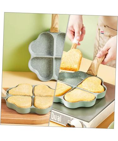 Zerodeko 1pc Omelet Pan Griddle for Electric Stovetop Ceramic Frying Pans Frying Cooker for Eggs Stovetop BBQ Nonstick Cookware Omelette Pan Plett Pan Bakeware Non Stick Bakelite - Buy Online on GoSupps.com