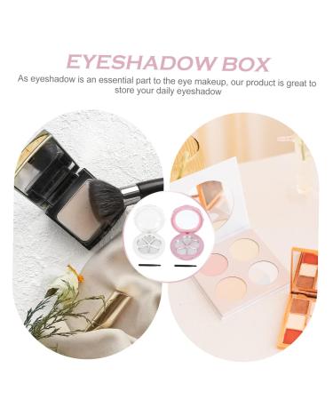 Minkissy 2 Sets Makeup Portion Tray | Empty Eyeshadow & Highlighter Cases | Magnetic Storage for Lipgloss & Lipstick - Buy Online on GoSupps.com