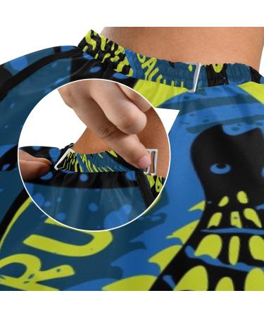 Waterproof Barber Cape - Dino Pattern on Blue & Cheetah Haircut Bib for Men | Unisex Hair Cutting Cape - Shop Now - Buy Online on GoSupps.com