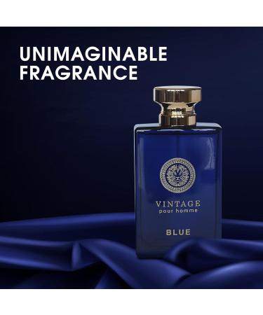 1 Billion&Vintage Blue Combo Men's Cologne- Eau De Toilette Spray Perfume Fragrance For Men- Daywear Casual Daily Cologne Set 3.4 Oz Bottle- Ideal EDT Beauty Gift for Birthday Anniversary - Buy Online on GoSupps.com