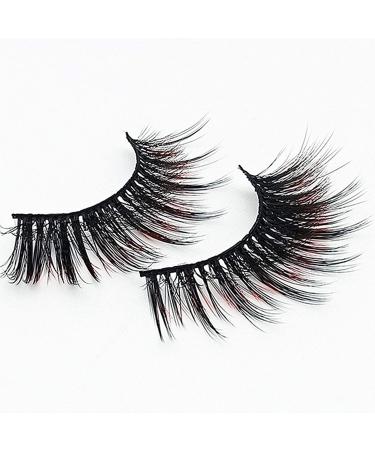 DAODER Colored Wispy Mink Lashes - 7 Pack | Long, Fluffy, Natural Look False Eyelashes in Vibrant Colors - Buy Online on GoSupps.com