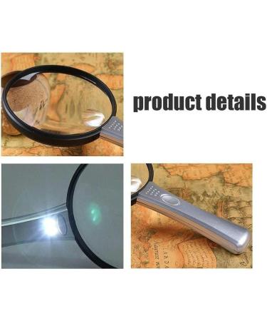 Portable Magnifiers 10X Handheld Child Elderly Reading Magnifier 20X Acrylic Optical Lens Identification Loupe Full of Stars - Buy Online on GoSupps.com