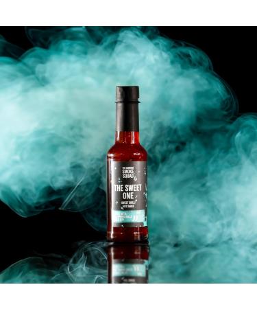 Sweet Chilli Sauce - Vegan & Mild Gluten Free Spicy Condiment | 150ml | The Sweet One by Cornish Smoke Squad - Buy Online on GoSupps.com