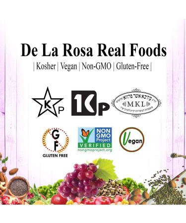 De La Rosa 100% Pure Grape Seed Oil 67.6 Oz - Expeller Pressed, Hexane Free, Kosher, Vegan, Non-GMO, Gluten Free - High Smoke Point Cooking Oil - Buy Online on GoSupps.com