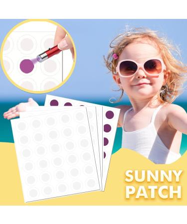 UV Stickers 120 UV Sunscreen Patches UV Test Stickers Patch Sweatproof Self-adhesive Sunny Detection Patch Sun Protection Applicator For Adults And Kids Outdoor Sun Screen transparent to purple - Buy Online on GoSupps.com