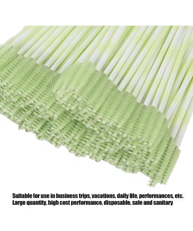 Mascara Wand Eyelash Brush Disposable Eyelash Spoolie for Women Beauty Girl Eyelash(green) - Buy Online on GoSupps.com