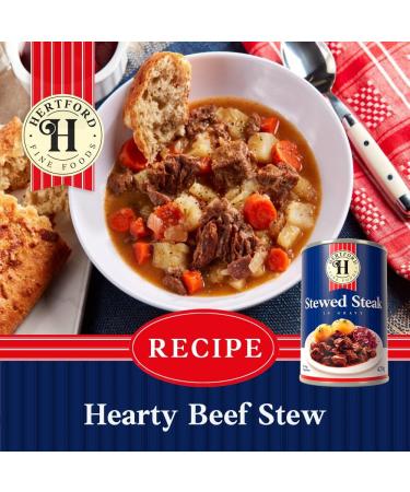 Hertford Fine Foods Stewed Steak in Gravy 392g (pack of 12) - Buy Online on GoSupps.com