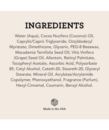 Naturewell Extra Virgin Coconut Oil Moisturizing Cream 16 Oz - Lightweight Hydration for Sensitive Skin - Buy Online on GoSupps.com