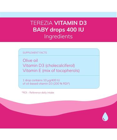  TEREZIA Vitamin D3-30 gr - Buy Online on GoSupps.com
