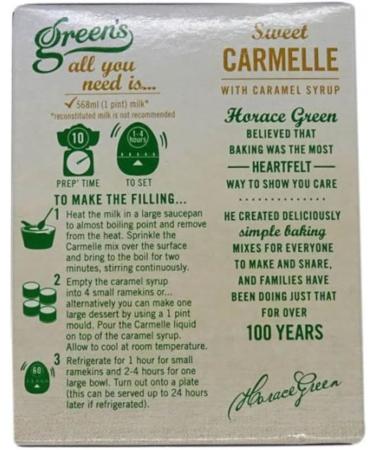 Green's Carmelle Mix 10x70g - Buy Online on GoSupps.com