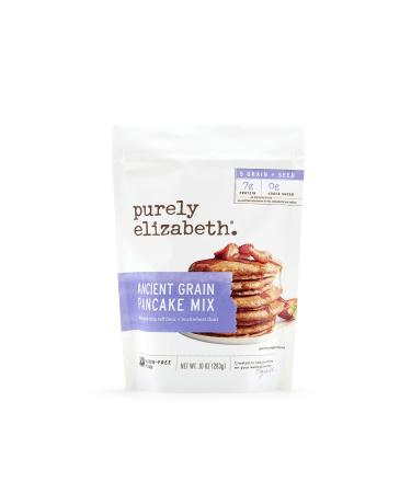 Purely Elizabeth Ancient Grain Pancake Mix, Certified Paleo & Gluten-Free - Alternative Gluten-Free Flour - Non-GMO & Dairy Free - 10oz Ancient Grain 10 Ounce (Pack of 1)