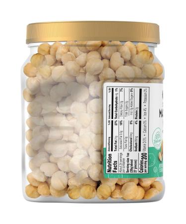 Member's Mark Dry Roasted Macadamia Nuts with Sea Salt - 24oz (1.5lb) 680g - Buy Online on GoSupps.com