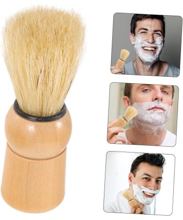 Gleavi Razor Brush for Men | Multi-Purpose Mustache & Shaving Brush | Premium Wooden H101 Brush for Salon-Quality Shaving Foam - Buy Online on GoSupps.com