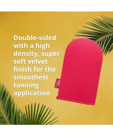 Skinny Tan Double Sided Luxury Fake Tan Glove Dual Use Reusable glove Streak application Super soft and washable Application Mitt - Buy Online on GoSupps.com