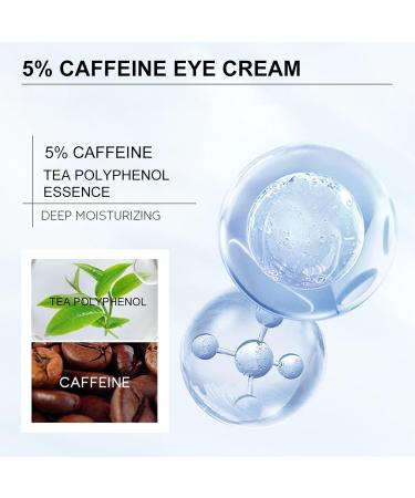 5% Caffeine Eye Cream For Dark Circles And Puffy Eyes Tea Polyphenol For Eye Cream Anti Aging Lifting & Hydrated For Under Eye Cream Dark Circle Eye Cream Caffeine Eye Bag Cream 30ML - Buy Online on GoSupps.com