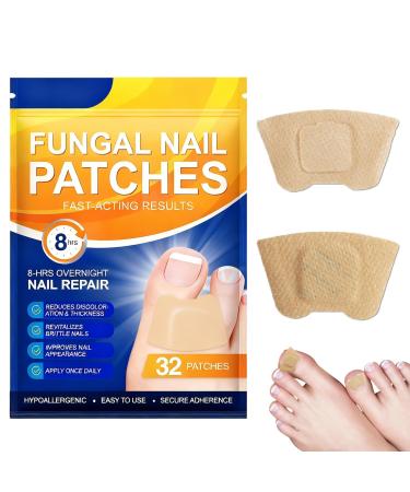32 Pcs Patch De R paration Des Ongles De Orteils Pansements Antifongique Ongles Fungal Nail Patches Patch Traitement Mycose Ongles Pieds R paration d'Ongles Fendus R duit La D coloration
